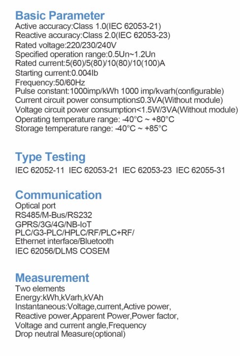Sayaç Ön Görünüm